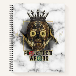Cuaderno Motivación Cripto | Bitcoin | Demuéstrales que est