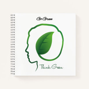 Cuaderno Motivación de "Acciones verdes, filas más grandes"