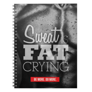 Cuaderno Motivación del entrenamiento - El sudor es el llan