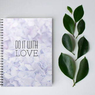 Cuaderno Motivación elegante Hazlo con amor