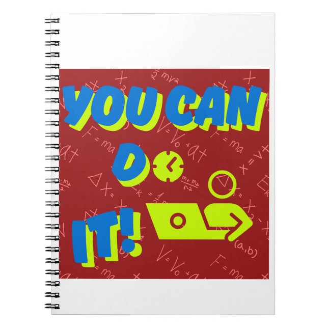 Cuaderno Motivación impulsada por la física (Frente)