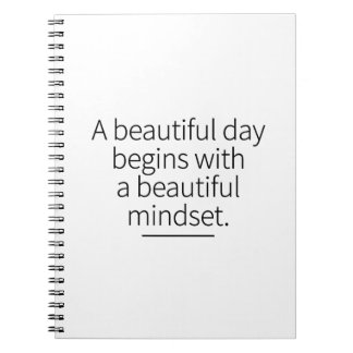 Cuaderno Motivación mental del lunes Arte Inspirador