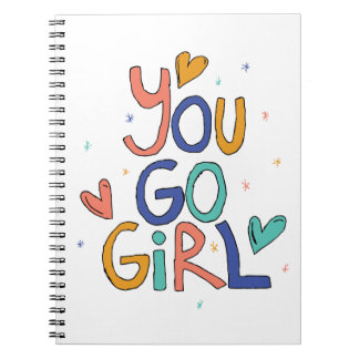 Cuaderno Motivación Un Chica de Guay Que Se Va Chica Clipar