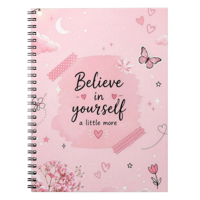 Cuaderno Motivacional Adorable (Frente)