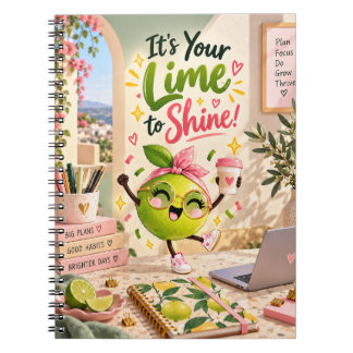 Cuaderno Motivacional Es Tu Lima para Brillar