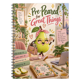 Cuaderno Motivacional Preparado para Grandes Cosas