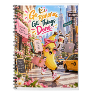 Cuaderno Motivacional ¡Vamos Bananas, Logra Tus Ob