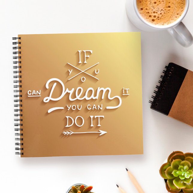 Cuaderno Motivar inspirar el sueño (Subido por el creador)