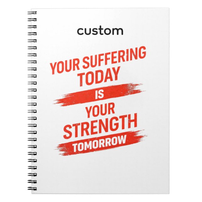 Cuaderno Motivation Quote Design (Frente)