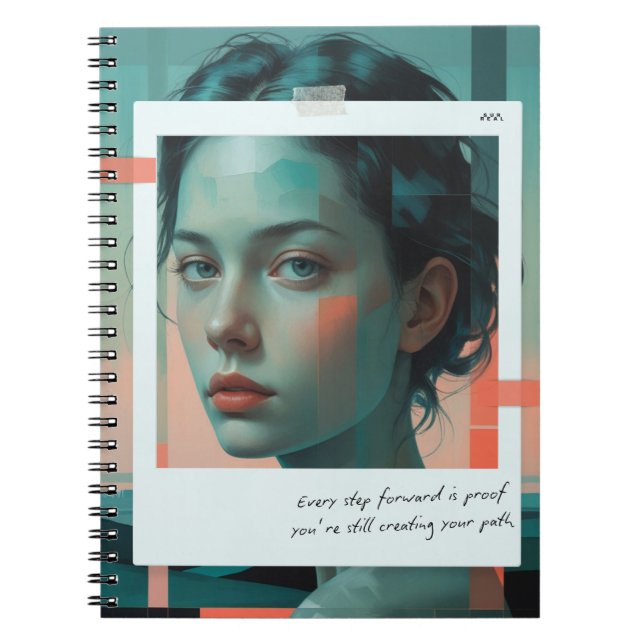 Cuaderno Motivational Every Step is Proof Notebook (Frente)
