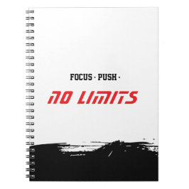 Cuaderno Motivational Fitness White