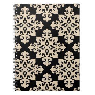 Cuaderno Motivo ornamental asiático tradicional sin mar, ja