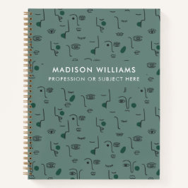 Cuaderno Motivos Botánicos Personalizados con Nombre