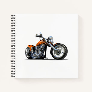 Cuaderno moto personalizado