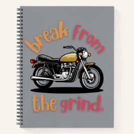 Cuaderno Motocicleta 