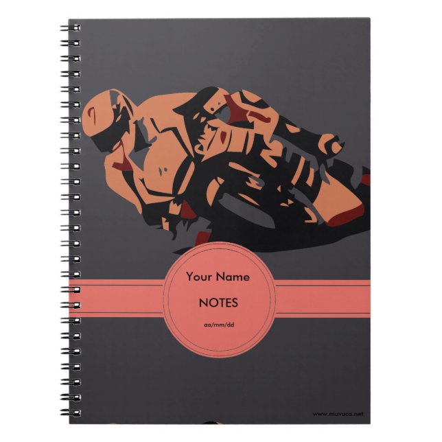 Cuaderno Motocicleta (Frente)