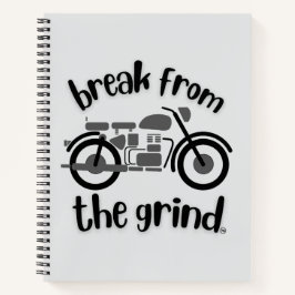 Cuaderno Motocicleta 2 (gris)