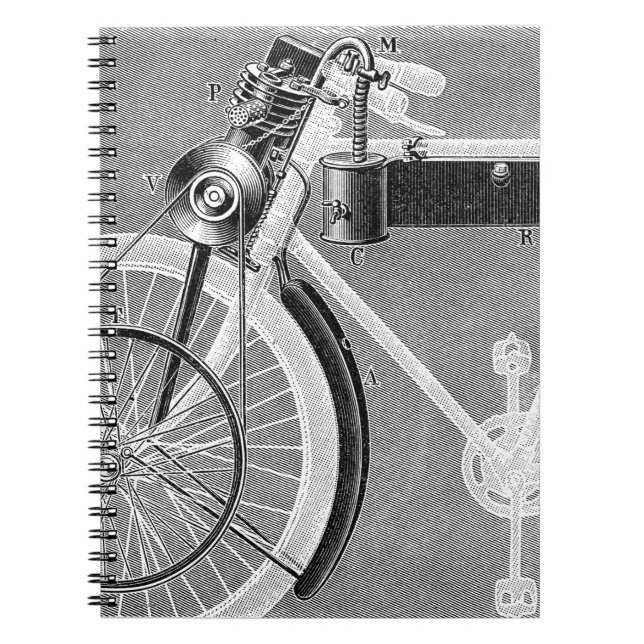 Cuaderno Motocicleta de Werner, 1898 (Frente)