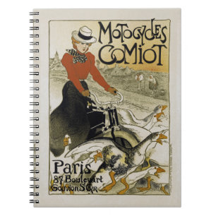Cuaderno Motocicletas Comiot
