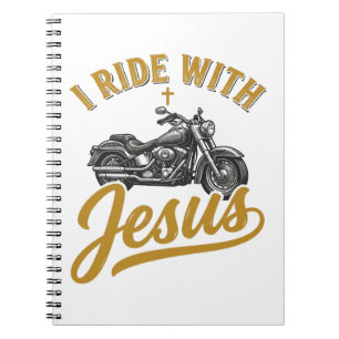 Cuaderno Motociclista Cristiano Yo conduzco con Jesús Camis