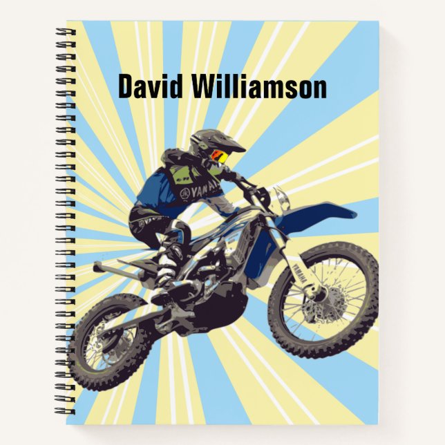 Cuaderno Motocross (Anverso)