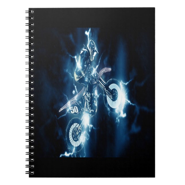 Cuaderno Motocross personalizado (Frente)