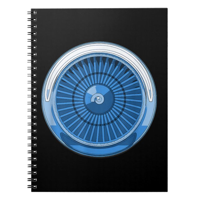 Cuaderno Motor a Chorro (Frente)