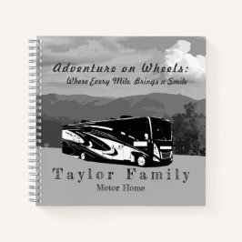 Cuaderno Motorhome RV Camper Travel Journal
