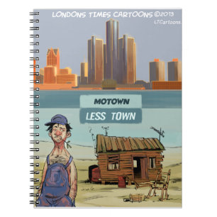 Cuaderno Motown lessTown Funny