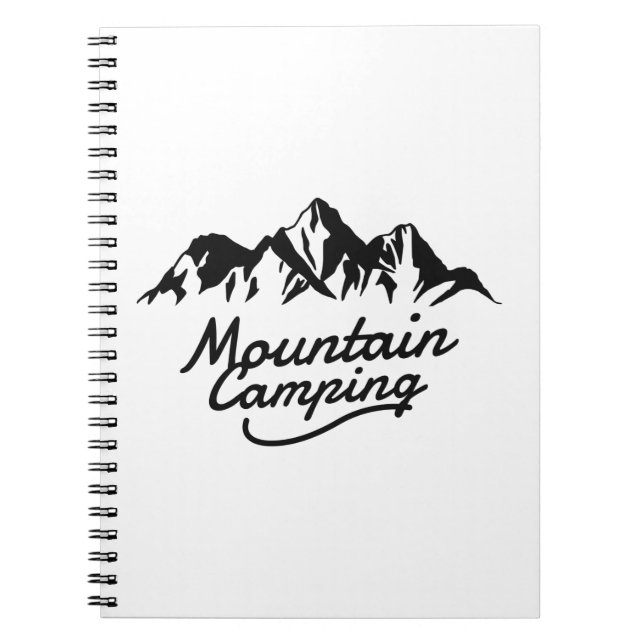 Cuaderno Mountain Camping (Frente)