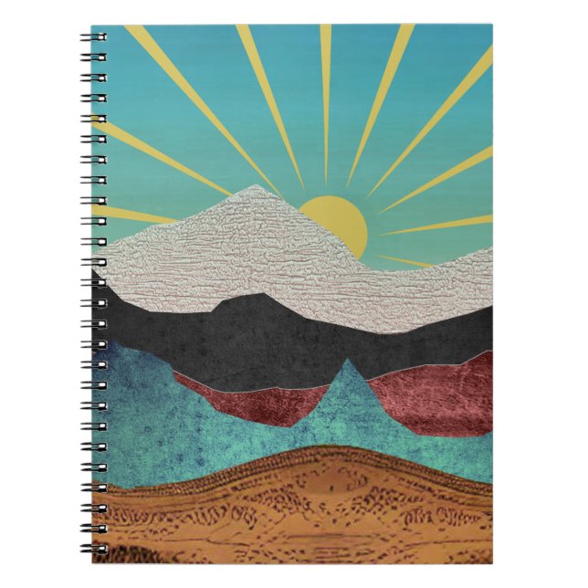 Cuaderno Mountain Fantasy Sunrise (Frente)