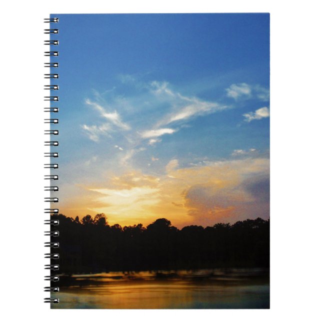 Cuaderno Mountain Lake Sunset (Frente)