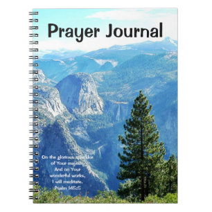 Cuaderno Mountain Majesty y Strong Prayer Journal