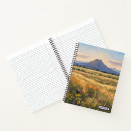 Cuaderno Mountain on the plain