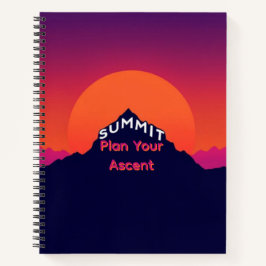 Cuaderno Mountain Perspective | Integrated Summit Typograph