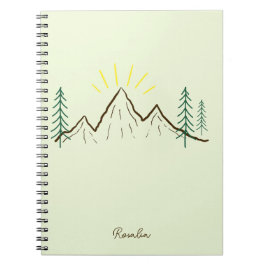 Cuaderno Mountain With Sunrise