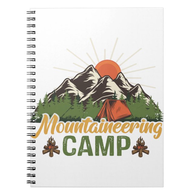 Cuaderno Mountaineering camp (Frente)
