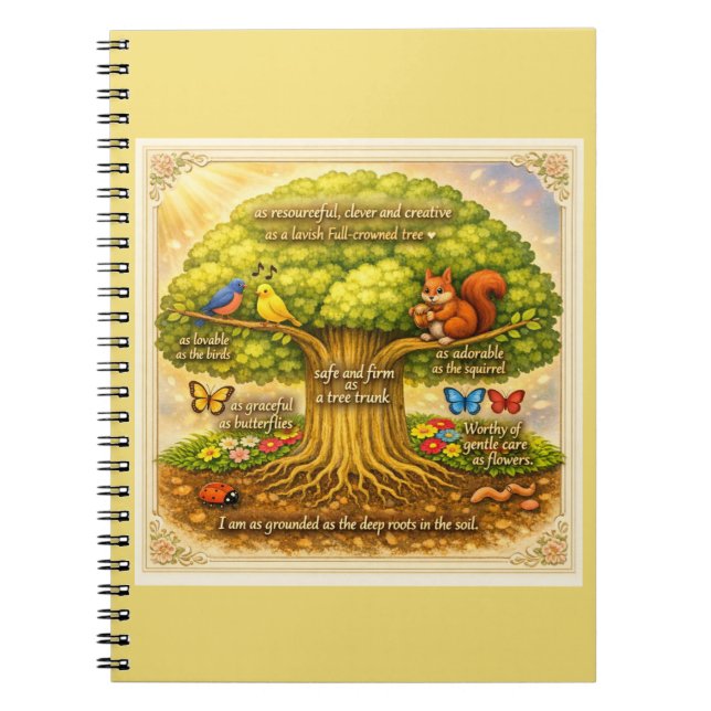 Cuaderno mover a lo largo del día induciendo constantemente (Frente)