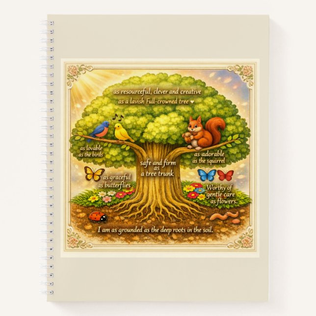 Cuaderno mover a lo largo del día induciendo constantemente (Anverso)
