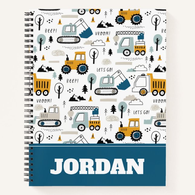 Cuaderno Mover el patrón de vehículo (Anverso)