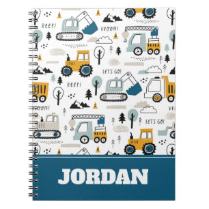 Cuaderno Mover el patrón de vehículo