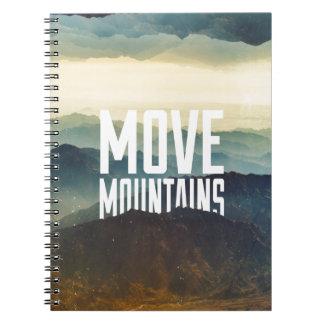 Cuaderno Mover montañas