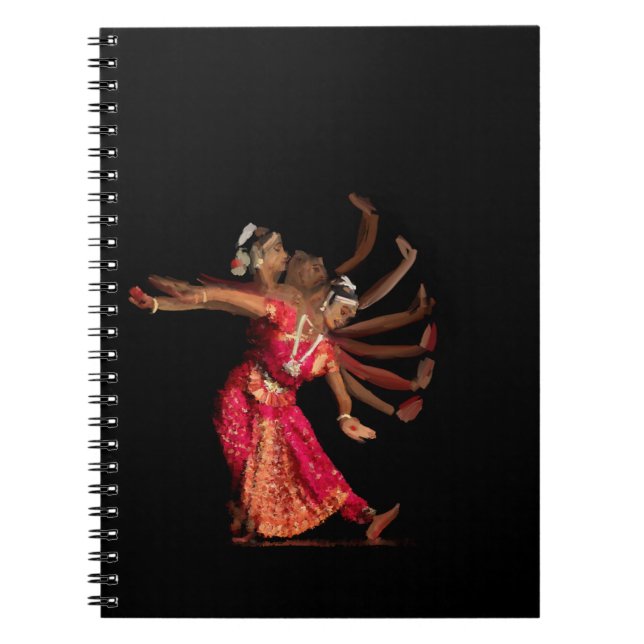 Cuaderno Movimiento de la mano de Bharatanatyam - 121 (Frente)