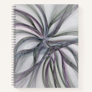 Cuaderno Movimientos de filigrana abstracto moderno girator