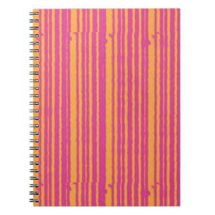 Cuaderno Movimientos negrita: vibraciones verticales en roj
