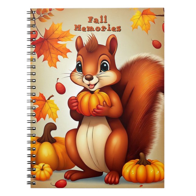 Cuaderno Mr. Squirrel Notebook (Frente)