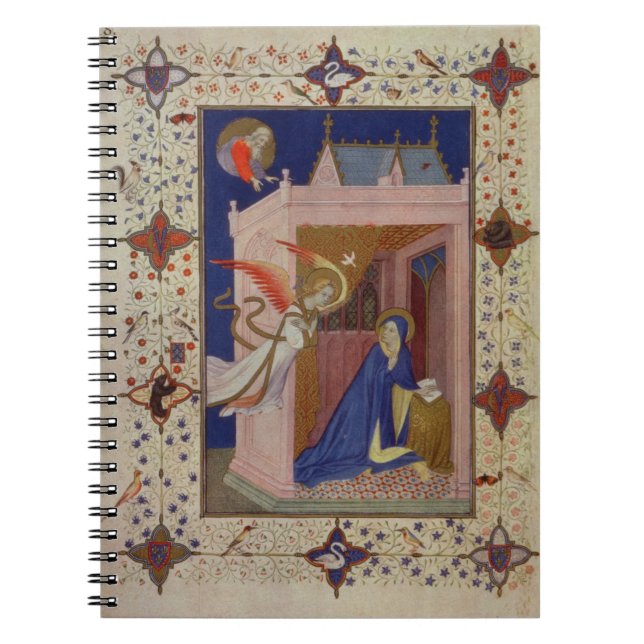 Cuaderno Ms 11060-11061 horas de Notre Dame: Matins, (Frente)