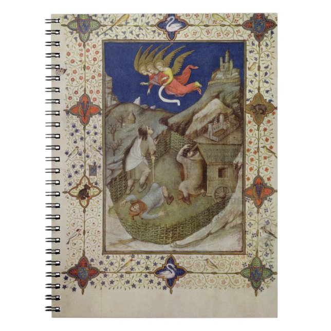 Cuaderno Ms 11060-11061 horas de Notre Dame: Tercerola, (Frente)