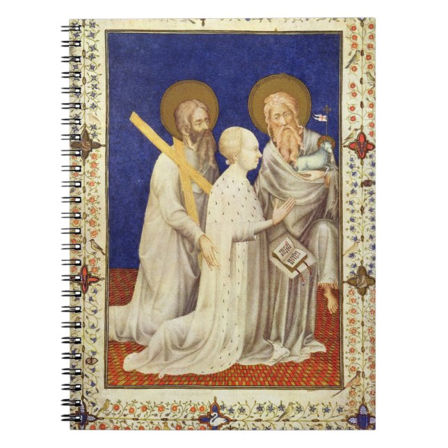 Cuaderno Ms 11060-11061 Juan, Duc de Berry en su apuesta de (Frente)