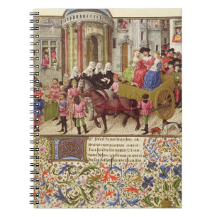 Cuaderno Ms 2617 Theseus hace una entrada triunfal en Athen